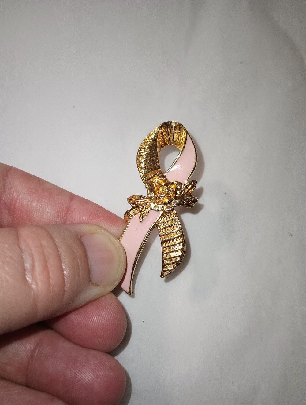 Vintage Avon Breast Cancer Pin.